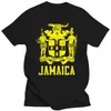 Mäns T-skjortor Jamaica-vapenbeläggning Många människor Pride Men's T-shirt Säljer Top Fitness Clothing Tops Male Print Tee Shirt