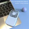Mini Portable Pocket Fan Cool Air Hand Held Travel Cooling Rechargeable Mini Air Cooler Mini Fans Outdoors Desktop Summer Use