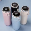 Bottiglie d'acqua Smart Thermos Mug Mini tazza in acciaio inossidabile Portatile a prova di perdite con filtro Vacuum Tea Coffee Bottle 230510