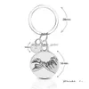 Porte-clés Fashion Hand In Lover Initial Keychain Guard Family 26 Letters Friendship Ring Parentchild Pendentif Bijoux Cadeaux Dr Dhgarden Dh7Lh