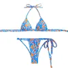 Kadın Mayo Seksi Kadın Bikini Mikro Setleri 2023 Push Up Kadın Mayo Thang Brezilyalı İki Parça Biquini Beach Suit 230509