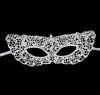 20st sexig härlig spets halloween maskerad masker fest masker venetian fest halv ansiktsmask för jul vit bröllop brud