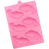 50pcs/Lot Koi Fish Silicone Soap Mould Candle Candle Pudding Jelly Mousse Cake Polymer Polymer Clay Decor