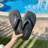 Sandalias Plataforma de fondo grueso Flipflop Sandalias zapatillas de verano zapatillas de baño suaves Toboganes de almohada