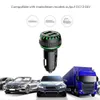 Nouveau chargeur de voiture USB 2 Ports QC3.0 36W Mini chargeur de voiture à charge rapide allume-cigare multifonction adaptateur de chargeur de téléphone portable dans la voiture