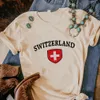 Dames T -shirt Zwitserland 230510