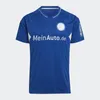 2023 2024 Schalke 04 Soccer Jerseys Home Ouwejan Palsson Lode Latza Terodde Zalazar Bulter Lee Flick Pieringer Drexler Thiaw 23 24 Home Home Away Football Terts T Men Kids