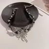 Kettingen vintage vlinder choker ketting punk goth sieraden verstelbaar zwart pu lederen kraag cadeau voor vrouwen