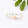 Hoop Huggie Fashion Shinning Zirkoon Bladeren Hoorbellen Semicircar Stud Tiny Leaf For Women Girls Party Sieraden Drop Delivery Dhgarden Dhuvk