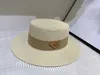 Шляпы с широкими полями Ведро Дизайнерский люксовый бренд Перевернутый треугольник Крупногабаритные женские шляпы из пшеницы Floppy Sombreros de Sun Пляжная шляпа из натуральной соломы JTEZ