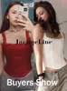 Débardeurs pour femmes Camis Jacqueline Blanc Dos Nu Bandage Corset Tops Femmes Sexy Col Carré Satin Bustier Débardeur Crop Top Élégant Parti y2k Vêtements 230510