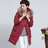 Trenchs pour femmes 2023 femmes grande taille longue veste Parkas épais hiver chaud à capuche coton manteau pardessus jachère mode dames Ukraine