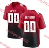 Deion Sanders Tony Gonzalez Jersey Michael Vick 8 Matt Schaub 13 Bradley Pinion 0 Lorenzo Carter Futbol Formaları Özel Dikişli