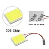 Novo Super White T10 W5W Auto Interior Leitura Lâmpada Lumin Dome Festoon Veículo COB 18SMD 24SMD 36SMD 48SMD Painel de LED de carro