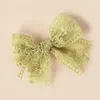 Haar-Accessoires süße Spitze Bowknot Clips für Baby Mädchen Boutique Schleifen Haarnadeln Haarspangen Kopfbedeckung Schleife Kinder Geschenk