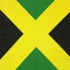 Bow Ties Flag of Jamaica Print unisex Square Bandanas Cotton Hair Scarf Biker Motorcykel Neckerchief Hip-Hop Headwrap Patriotic Accessory