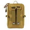 Pacote de mochila Pacote multifuncional Multifunctical bolsa de bolsa militar Molle Molle Hip Bolsa Carteira Caso Sacos de Campo de Campo Pacote de Caça P230510