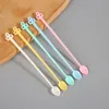 2000st Candy Color Coffee Stirrer Bar Spoon Milk Fruit