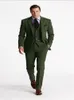 tweed serve para homens verdes