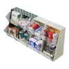 Storage Bags 594C Coffee Tea Bag Divided Bins Sugar Packets And Condiments Rack