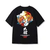 T-shirts pour hommes Kaus Grafis Pria Ikan Mas Beruntung Fashion Lucu Musim Panas 2023 Y2K Lengan Pendek Atasan Jalanan Hip Hop Baru 230510