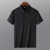 Herren Polos Ice Silk Polo Herren Nahtlose Herren Kurzarm Poloshirt High-End Casual Sommer Schnell trocknend T-Shirt Marke Herren Kleidung Luxus 230510