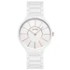 ساعة معصم Lvyin الفاخرة العلامة التجارية السيراميك Watch Women Fashion Simple Contproof Quartz Lady Selegant Business Clock Dress 230509