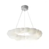 Hangende lampen LED -lamp Minimalistische Noordse wolken Living Eetkamer Home Decor Slaapkamer Plafond Hangend licht