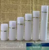 10pcs/lot üst paketleme şişeleri beyaz havasız pompa şişeleri altın hattı plastik şişe vakum losyon şişeleri 30ml 50ml 80ml 100ml 120ml 150ml