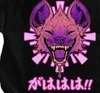 男性S Tシャツkaus lucu jepang vaporwave hyena katun lengan pendek pria pakaian jalanan harajuku safari liar gajaha berbulu 230509