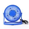 Usb Silent Fan biurka chłodnica do laptopa Notebook Desktop PC OFIICE Summer Cooling Fan 4 Ostrza Rotatable Usb Mini Fan Socket