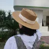 Breide rand hoeden emmer zomer voor vrouwen mannen Panama stroming strand strand zon fedora jazz uv bescherming vakantie 230509