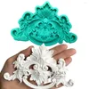 Baking Moulds Silicon Embossed Cake Molds Decorative Soap Melting Tools Resin / Candle Dessert