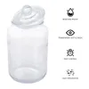 Storage Bottles Glass Jar Practical Food Container Transparent Cereals Canister