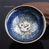 Cups Saucers Chinese Porcelain Gaiwan China Jingdezhen Bowl 45ml 925 Fine Silver Teapot Master Dragon Teacup Tea Set Gift Package