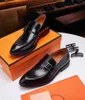 Designer d'été en cuir chaussures habillées 2023 hommes en cuir hommes mode chaussures en cuir italien chaussures d'affaires de luxe chaussures habillées colorées
