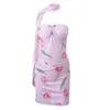 Dwuczęściowa sukienka Xeemilo Y2K Różowy druk Zestaw elegancka z czołgiem z siatką bez ramiączki z topakiem z highwaistem spódnica letnia strój 230509