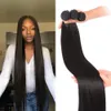 Braziliaans haar 3 bundels deals volhoofd supermeisje collectie zijdeachtige rechte Indian Hair Extensions Fashion Maleisische Cambodjaanse Peruaanse Bella Hair Factory