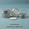 5pcs/Lot Promotion15g Frosted Glass Cream Jar 1/2OZ Cosmetic Small Refillable Bottle 15ml Vial Facial Mask Container Packaging