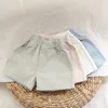 Shorts Sommer Baumwolle Jungen Strand Kleinkind Mädchen Kinder Kinder Kurze Hose Lässige Babykleidung 230510