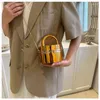 Bolsas de noite designer saco de caixa de acrílico feminino em forma de cano de barril de luxo de luxo, bolsas de embreagem bolsas de embreagem Bola de alta qualidade