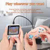 G5 2 in 1 Macarons Color Retro Doubles Handheld Portable Game Players Video Console Bulit-in 500 Games 8 Bit Support AV Cable Plug TV