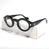 Солнцезащитные очки Vazrobe, маленькие круглые очки в оправе, мужские и женские очки для чтения, мужские антибликовые очки по рецепту, черная черепаха