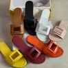 Designer Women Slippers Sandal Slides Flat Flip Flops Black White Yellow Slipper Shoe Summer Beach Shoes With Box