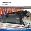 ZONESUN Flexible Conveyor Powered Rollers O Belts Material Handling Equipment Industrial Commercial Transportation ZS-FCO600