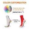 Cotton Man Slip Socks Anti Wholesale Sock Compression Non Soccer Grippy Sport Football Sports Grip For Men Personalized Solid Color Design