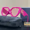 Sonnenbrille, Designer-Sonnenbrille, Luxus-Sonnenbrille für Damen und Herren, modischer Stil, Sommer, polarisierte Sonnenbrille, Brillenbeine mit Buchstaben, Linse, Unisex, mit Box