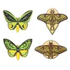 Brooches Insect Animal Series Alloy Brooch Exquisite Luminous Butterfly Shape Enamel Wholesale And Retail Lapel Pins
