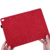 Sonnenblumen-PU-Leder-iPad-Hüllen, geprägte Tablet-Abdeckung, Anti-Fall-Schutz mit Stifthalter für iPad Pro 12,9 11 10. 10,9 Min. 1 2 3 4 5 6 9,7 10,2 10,5 Air4 Air5