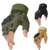 Sporthandschuhe Outdoor Taktische Handschuhe Airsoft Sporthandschuhe Halbfinger Militär Männer Kampfhandschuhe Atmungsaktive Schießjagd Fahrradhandschuhe P230511